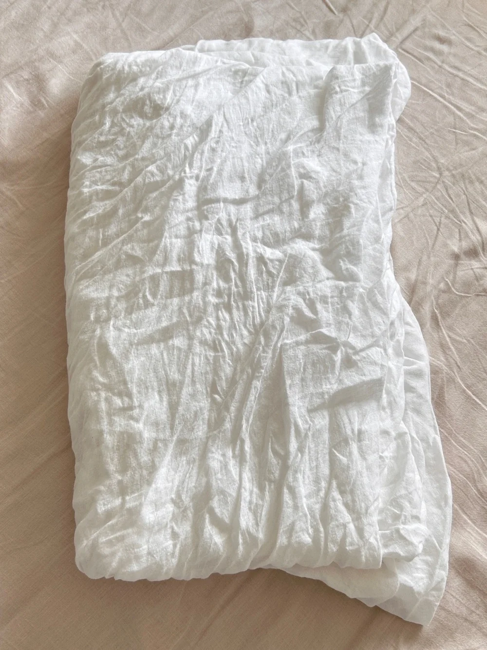 Parachute Linen fitted sheet in King